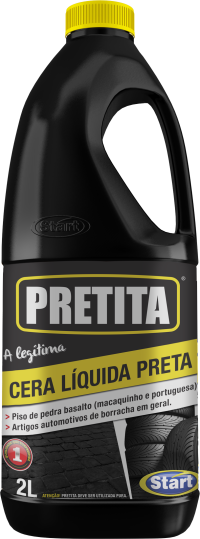 Imagem do produto Pretita Cera Líquida Preta START 2L